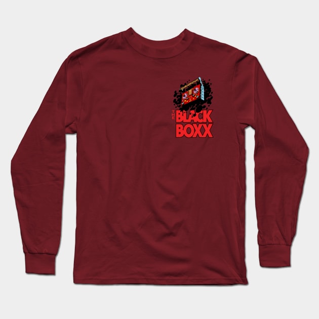 THE BLACK BOXX (WALKMAN) Long Sleeve T-Shirt by INK&EYE CREATIVE